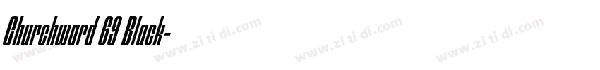 Churchward 69 Black字体转换